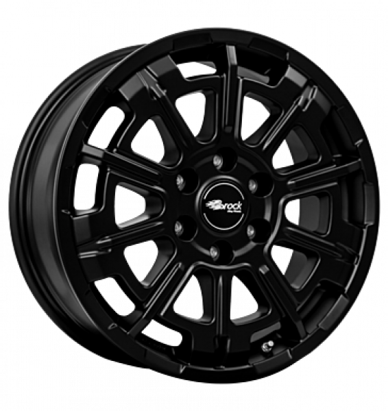 Brock, B45, 7x17 ET60 6x130 84,1, satin black matt