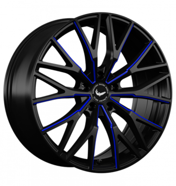 Barracuda, Project 3.0, 8,5x19 ET40 5x108 73,1, black gloss flashblue