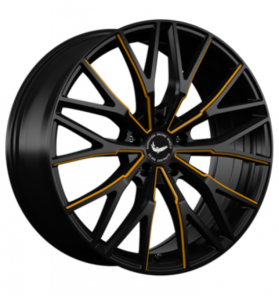 Barracuda, Project 3.0, 8,5x19 ET40 5x108 73,1, black gloss flashgold