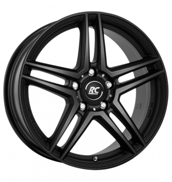 RCDesign, RC D17, 6,5x16 ET49 5x112 66,6, satin black matt