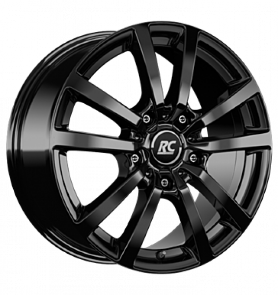 RCDesign, RC25T, 6,5x16 ET52 5x112 66,6, schwarz glanz