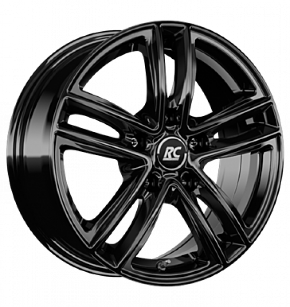 RCDesign, RC27, 7x17 ET41 5x112 66,55, schwarz glanz