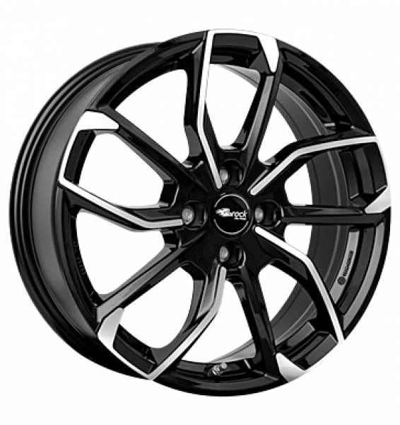 RCDesign, RC34, 6,5x16 ET45 4x100 60,1, schwarz glanz vollpoliert