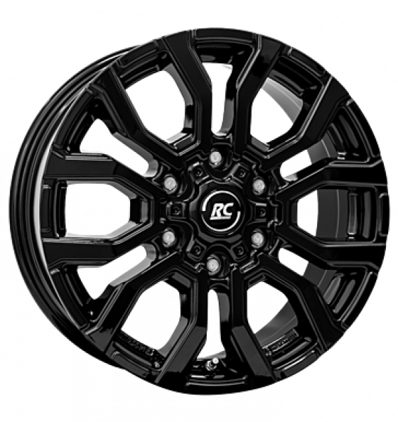RCDesign, RC35, 6,5x17 ET50 6x120 74,6, schwarz glanz