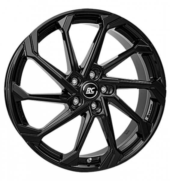 RCDesign, RC36, 8x20 ET39 5x112 66,6, schwarz glanz