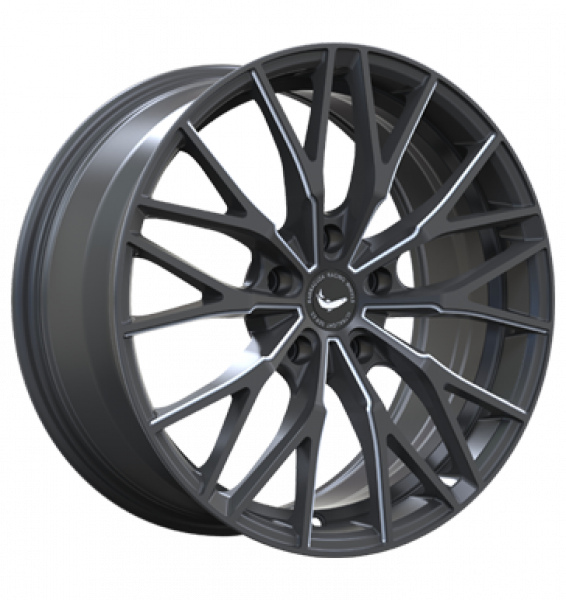 Barracuda, Project 3.0, 10x20 ET28 5x112 66,6, mattblack Puresports gefräst